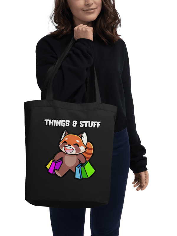 Shopping Panda Tote Bag product image (2)
