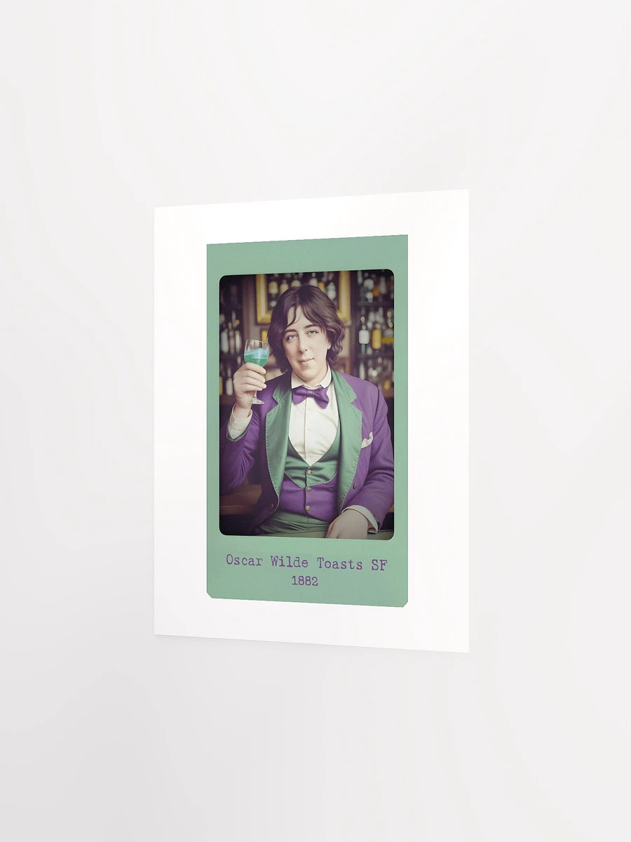 Oscar Wilde Toasts SF 1882 - Print product image (2)