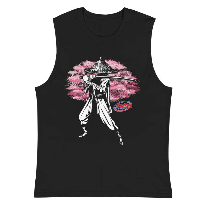 Cherry Blossom & Samurai Muscle Tank Top product image (2)