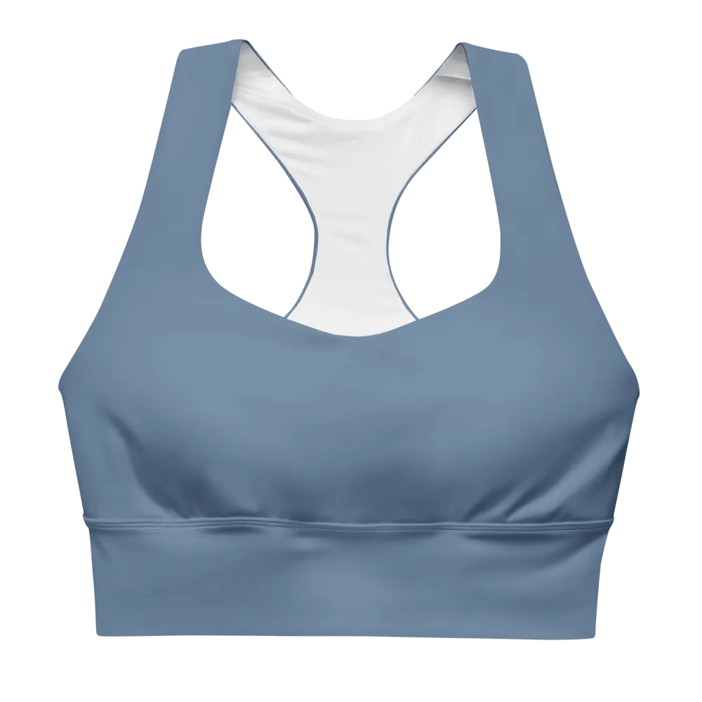 Blue Blossom Matching All-Over Sports Bra product image (1)