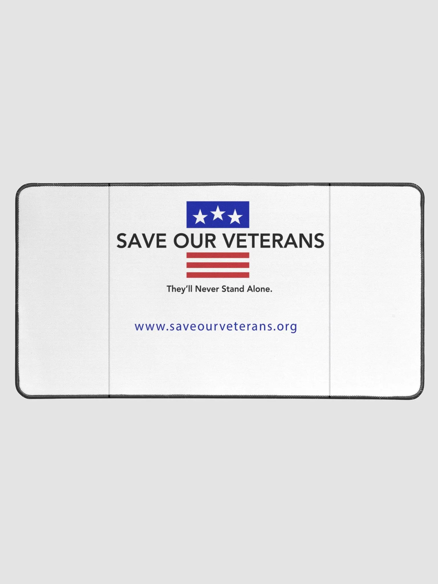 Save Our Veterans Comfort Desk Mat product image (1)