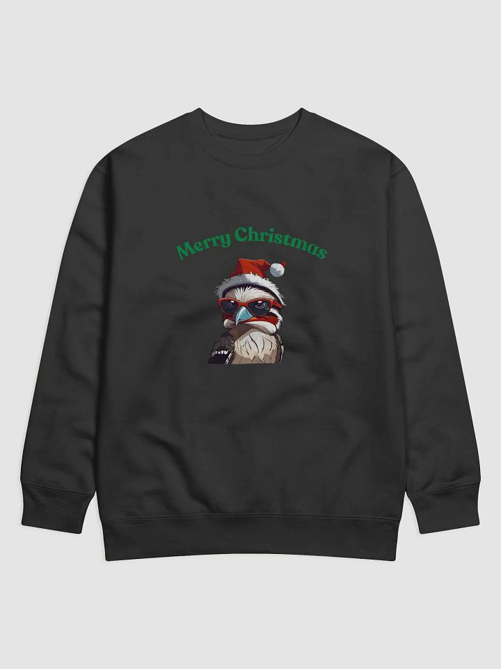 Festive Kookaburra Merry Christmas Sweatshirt - 2 - Green product image (1)