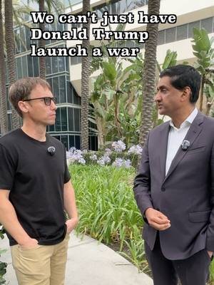The President Shouldn't Be Able to Start a War #rokhanna