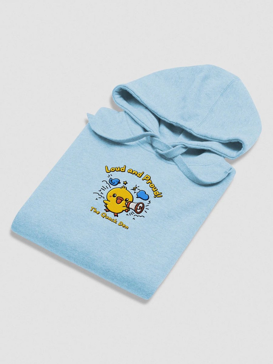 Embroided LOUD AND PROUD Hoodie (Large Logo) product image (25)