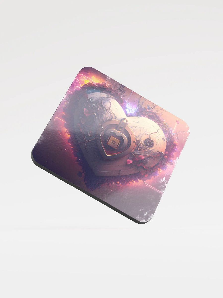 Trust In Me Glossed Cork Coaster product image (1)
