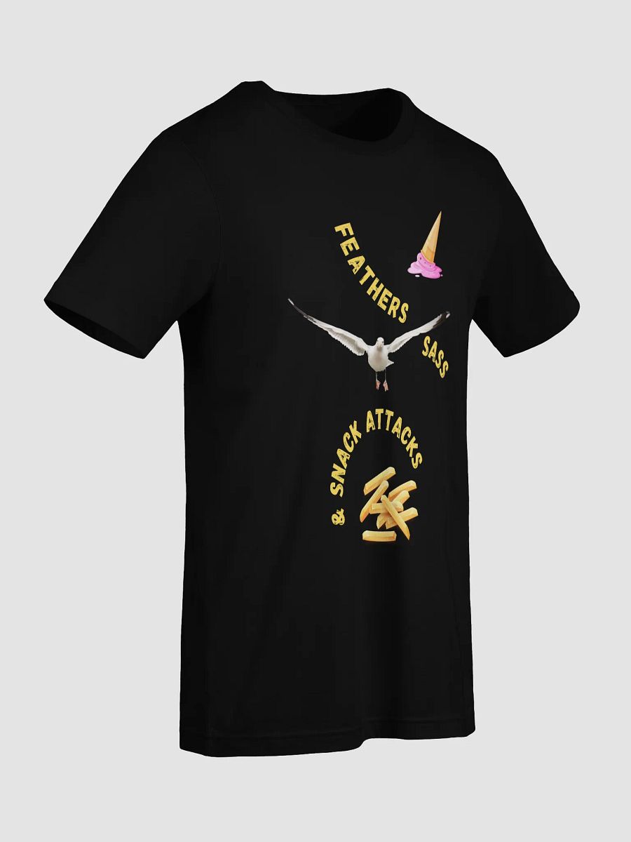 T-shirt: Feathers, Sass & Snack Attacks product image (25)