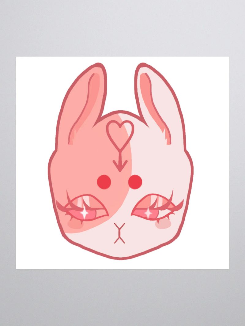 LOVEMELAZY logo sticker