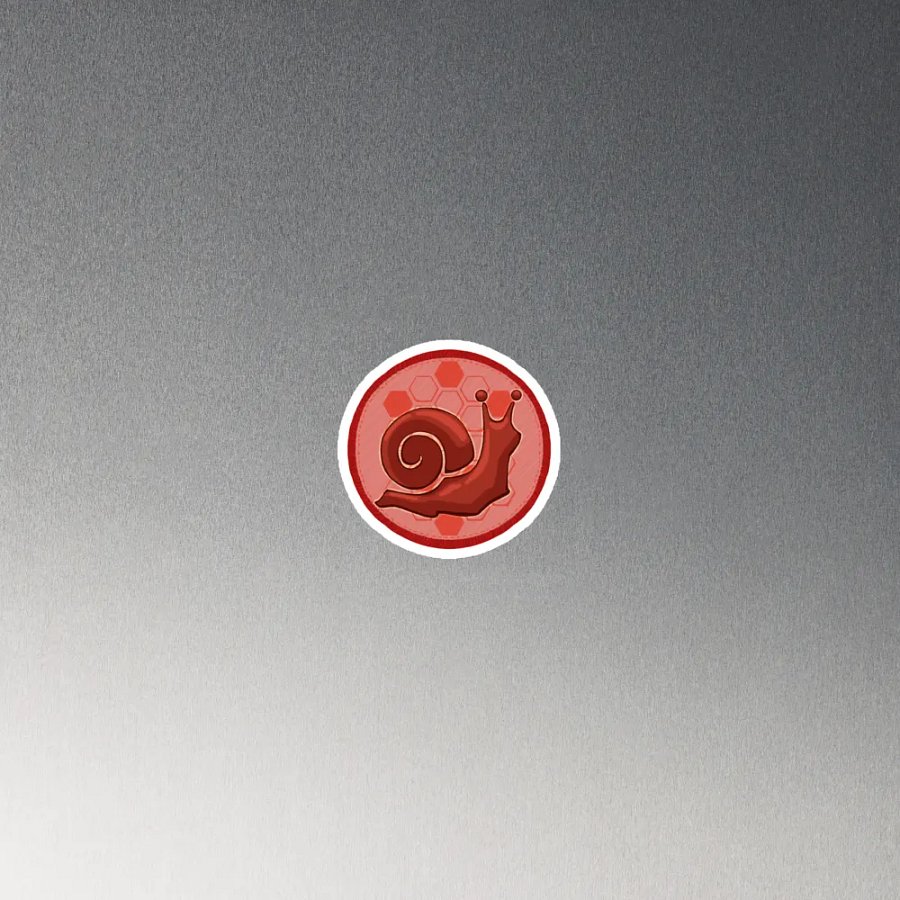 Scarlet Snails Magnet product image (2)