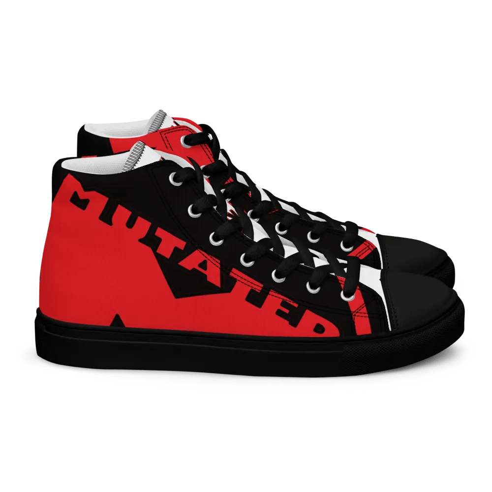 Mutated Pixel Comics High Top Canvas Shoes product image (10)