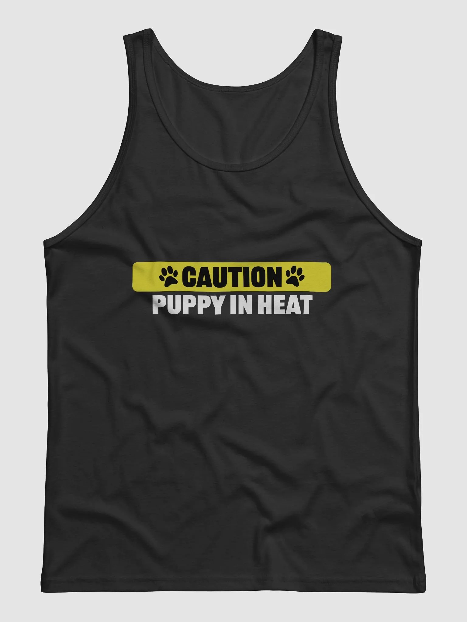 Caution Puppy In Heat Jersey Tank product image (1)