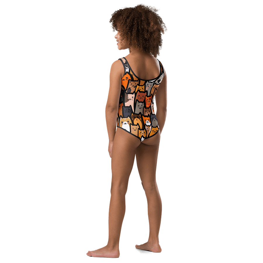 "Cats" Kid's One Piece Swimsuit product image (3)