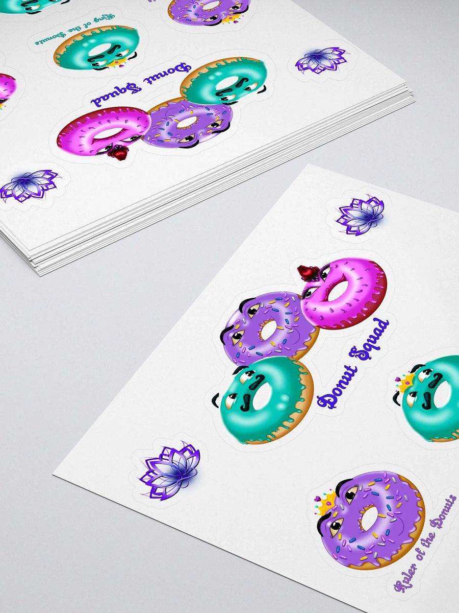 Mini Donuts KissCut Stickers product image (4)