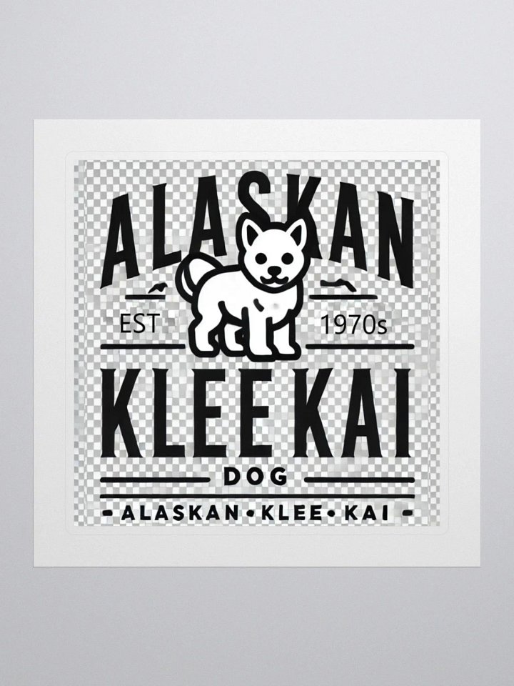 Alaskan Klee Kai Stickers product image (2)