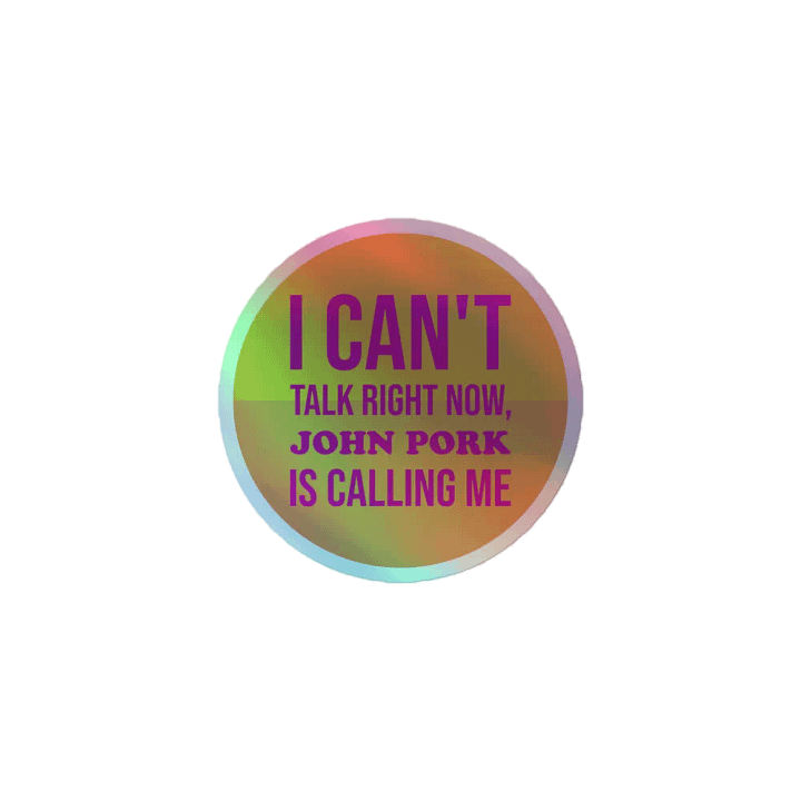 Call Holo Sticker product image (1)
