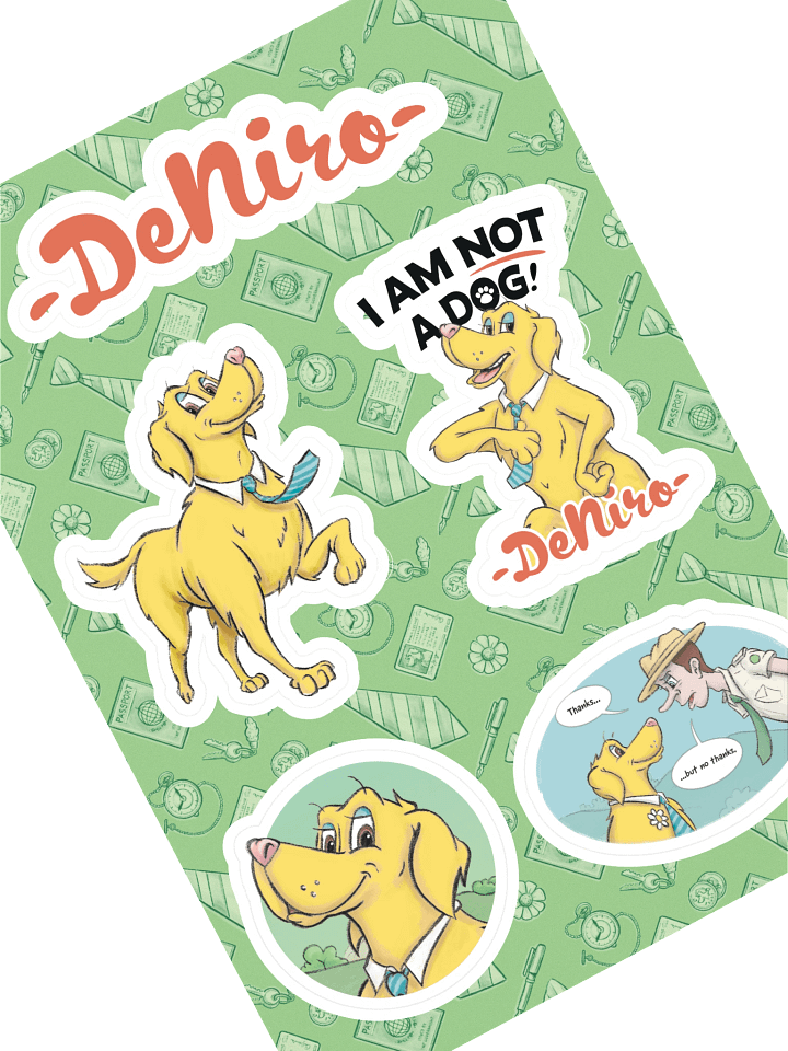 DeNiro Sticker Sheet product image (1)