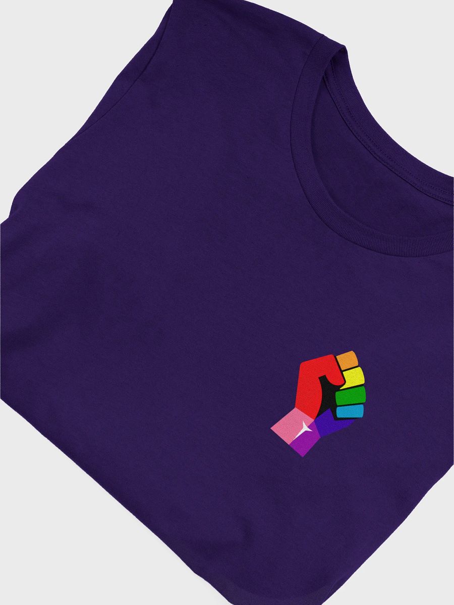 raised queer fist t-shirt product image (5)