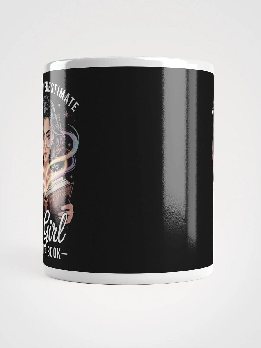 Never Underestimate a Girl with a Book – Empowering Book Lover Mug product image (5)