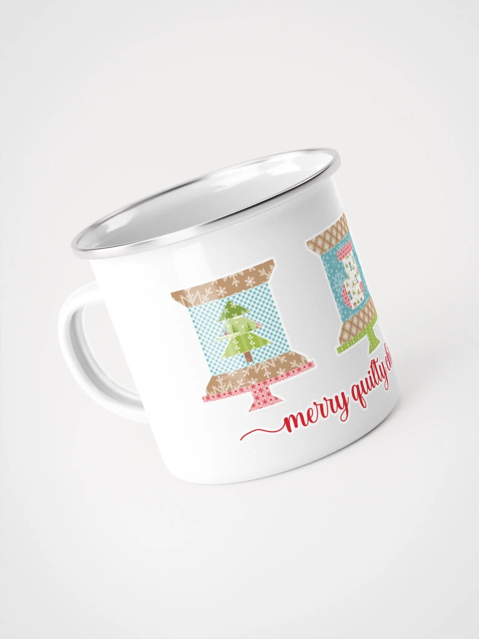 Merry Quilty Christmas Mug product image (4)