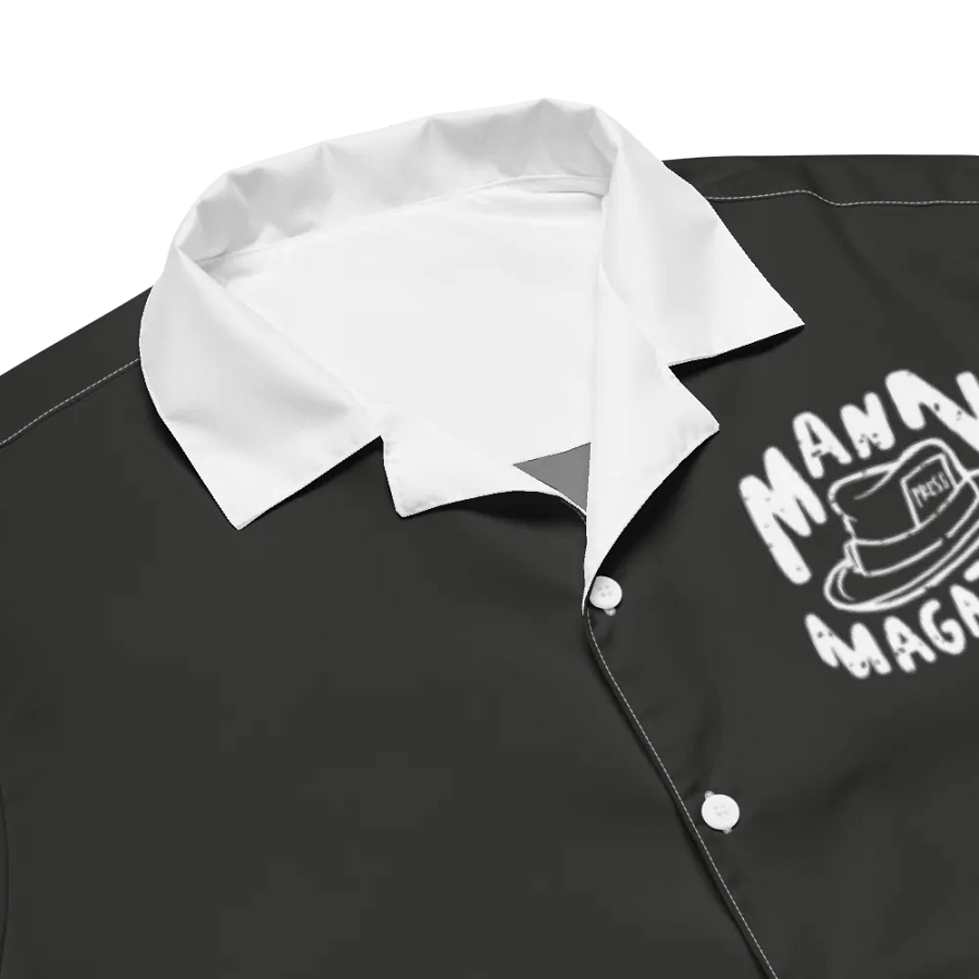 MANN Magazine Press Hat Black Overshirt product image (3)