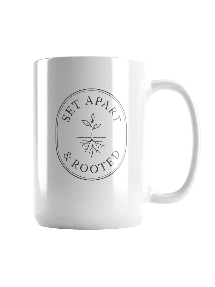 Set Apart & Rooted Oval Logo Mug product image (2)