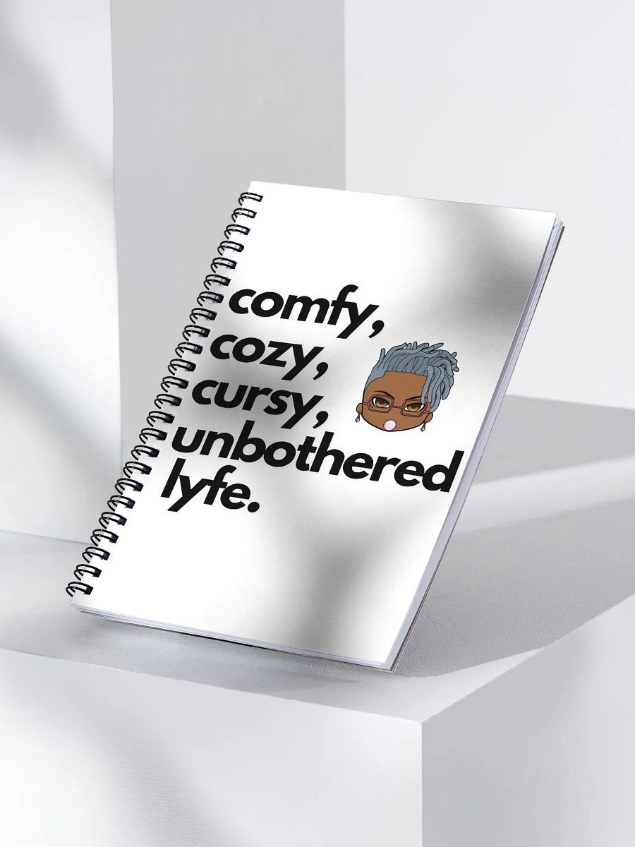 Sems' Unbothered Lyfe - ComfyCozyCursy Notebook product image (3)