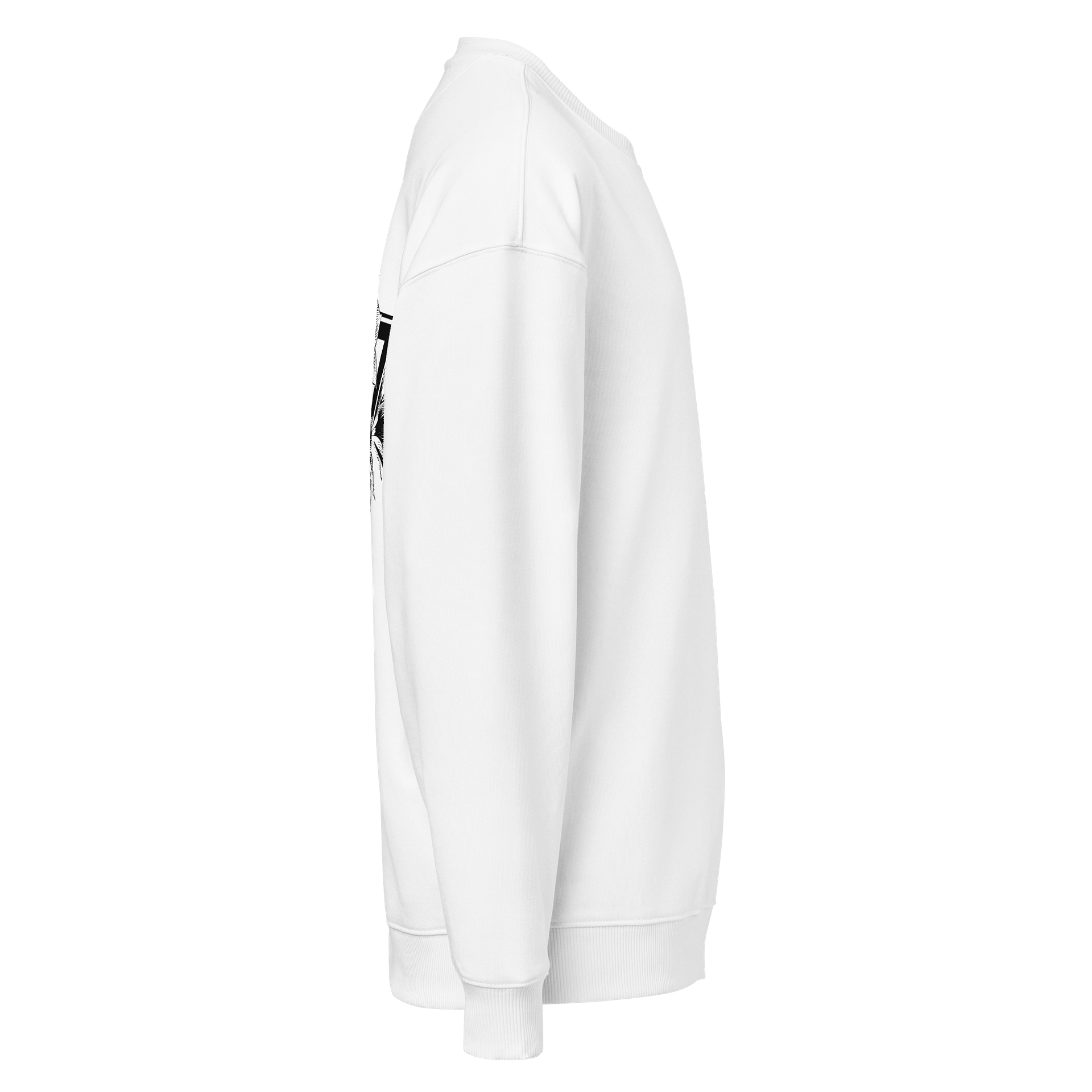 XITTEN Hippeastrum Papilio Sweatshirt White Edition product image (4)