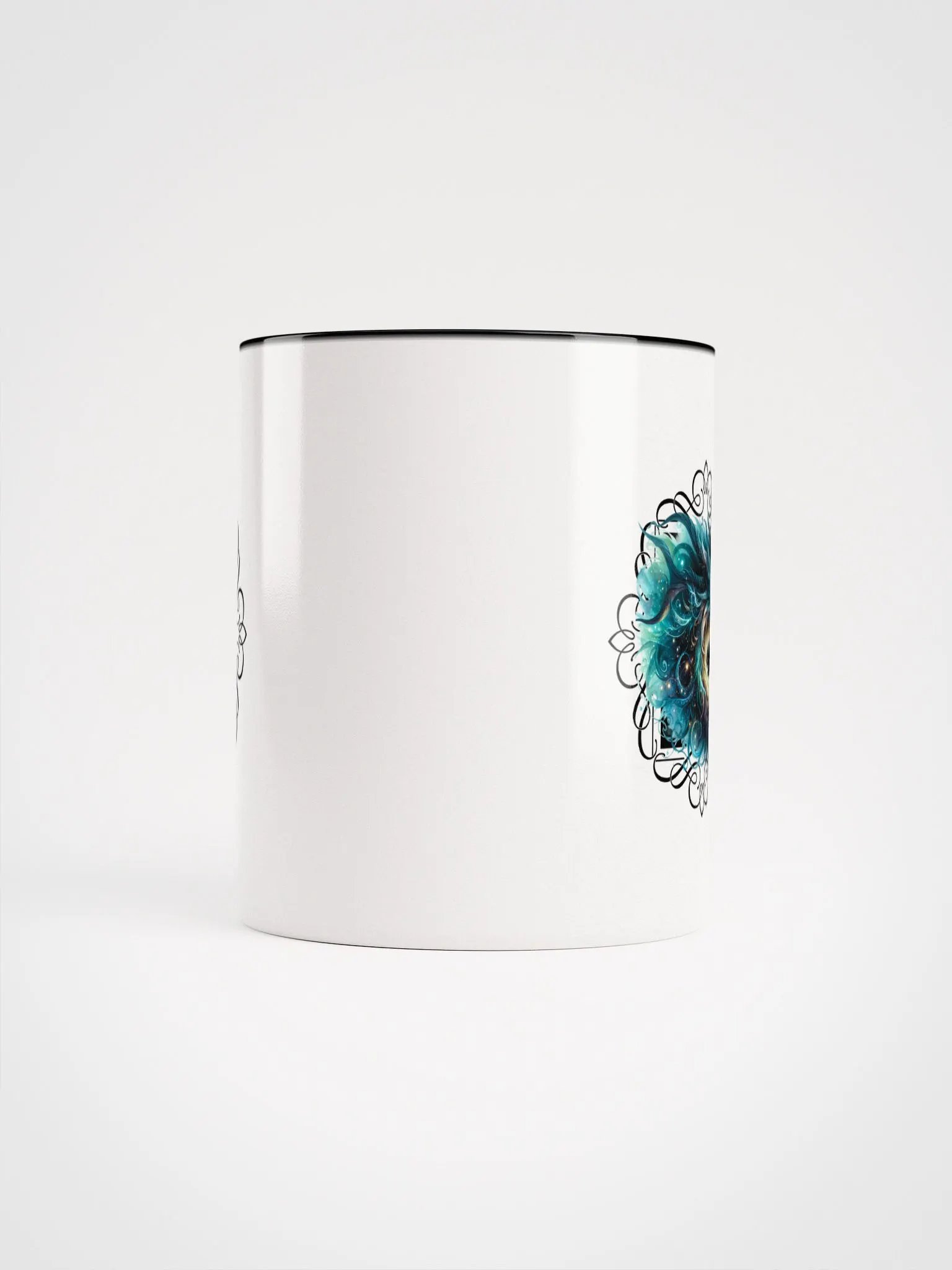 Mystic Aqua Dragon Two Tone Mug product image (4)