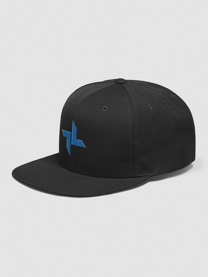TL Flat Snapback (Wool - Blue Logo) product image (2)