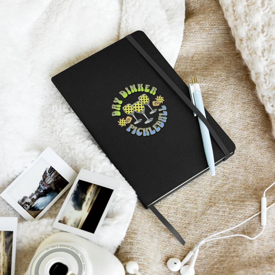 Day Drinker Pickleball Hardcover Notebook product image (9)