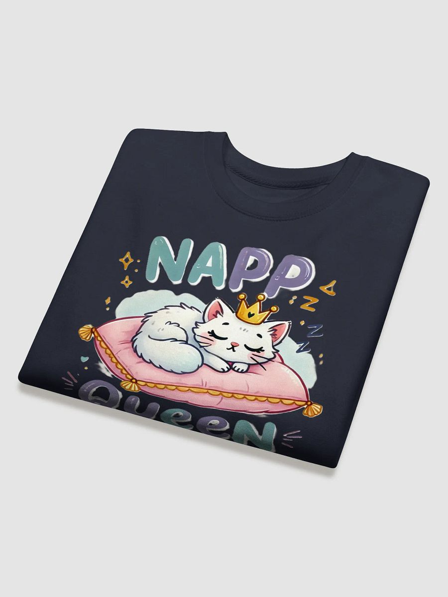 Napping Queen Cat Sweatshirt product image (32)