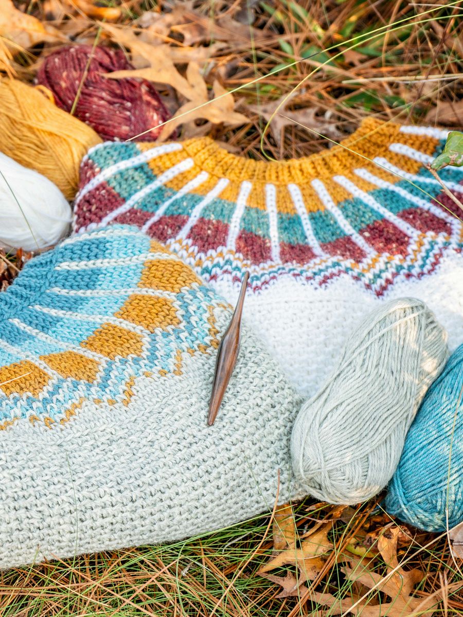 Traveler Crochet Sweater Pattern Tutorial (9 sizes) product image (4)