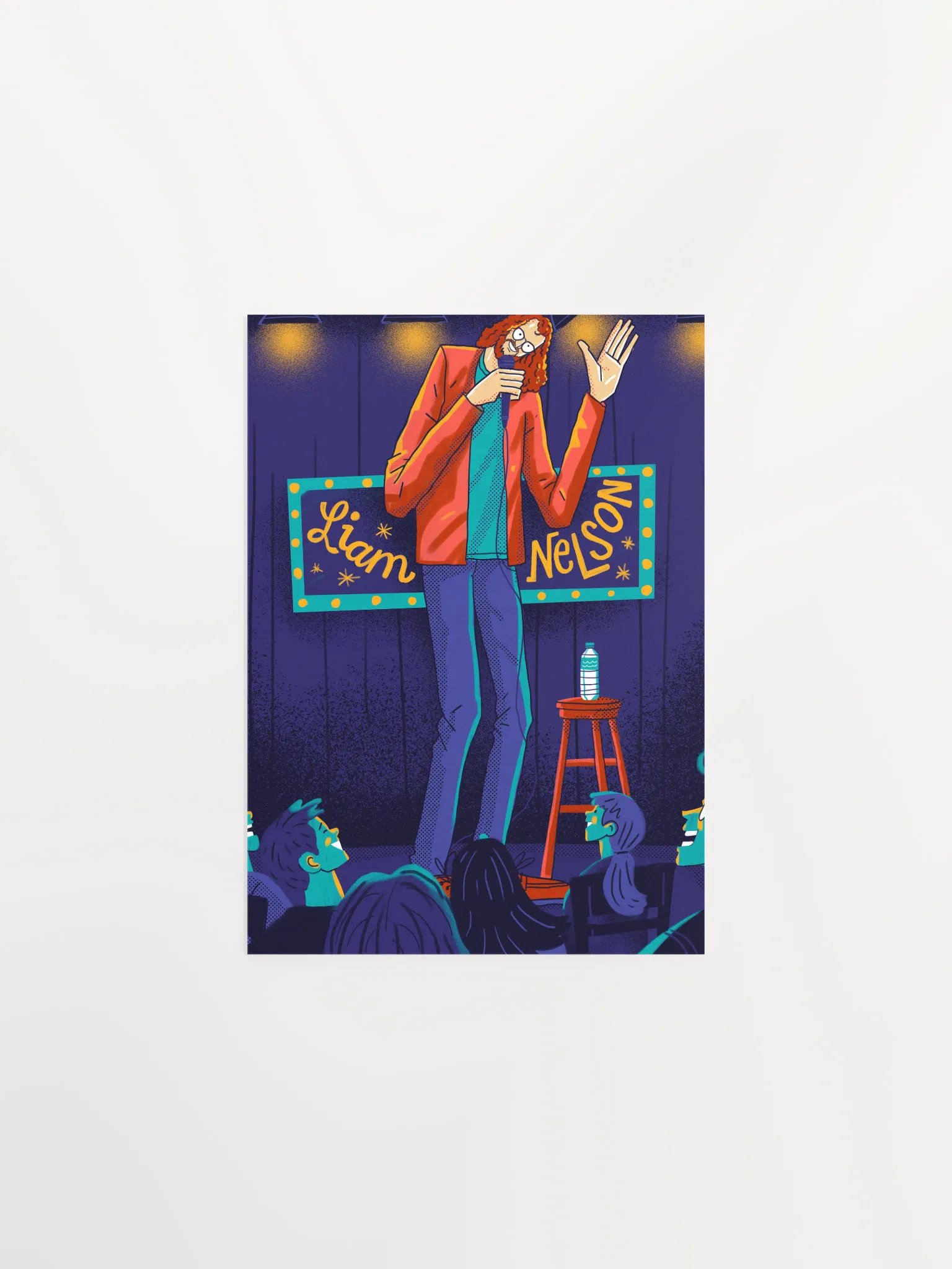 7 Footer Poster - Liam Nelson Comedy product image (1)