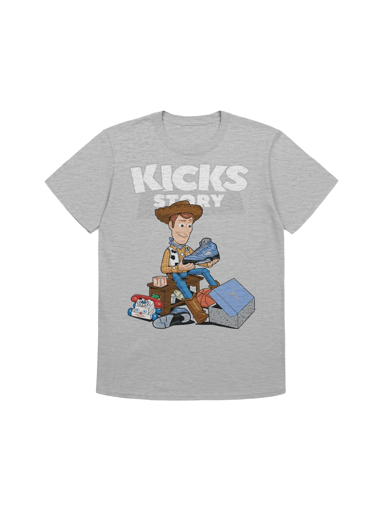 Kicks Story – Woody Sneaker Drop – Gildan Softstyle T-Shirt product image (1)