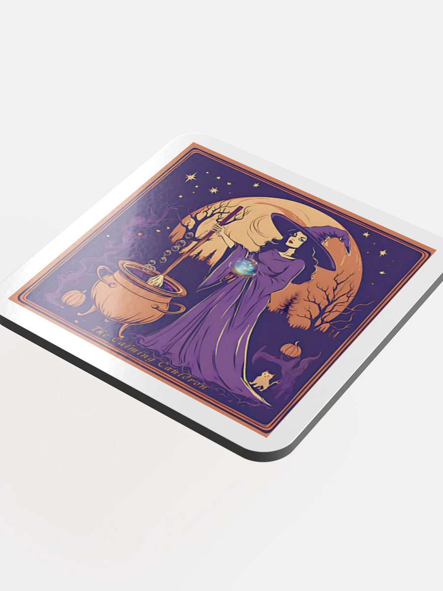Enchanting Witchy Cork Coaster product image (4)