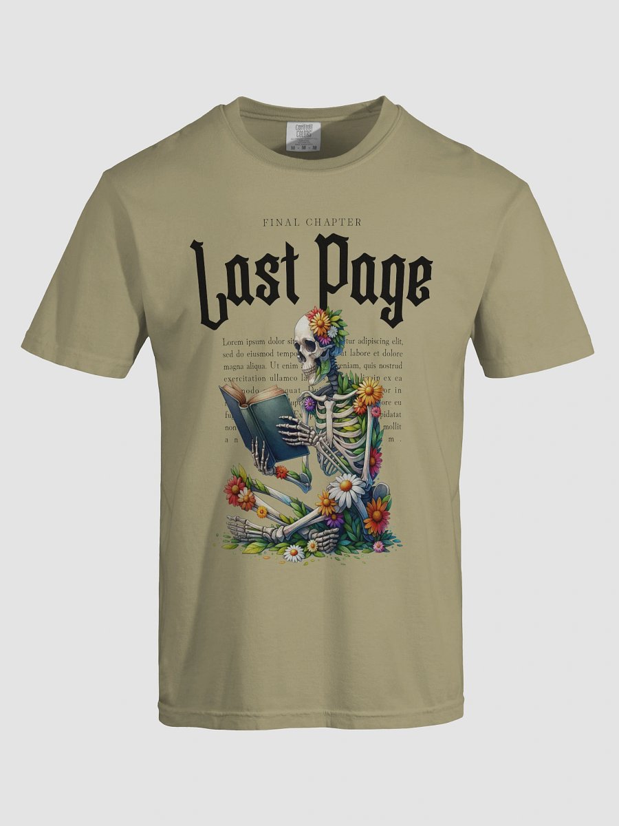 Floral Skeleton Reading T-Shirt product image (63)