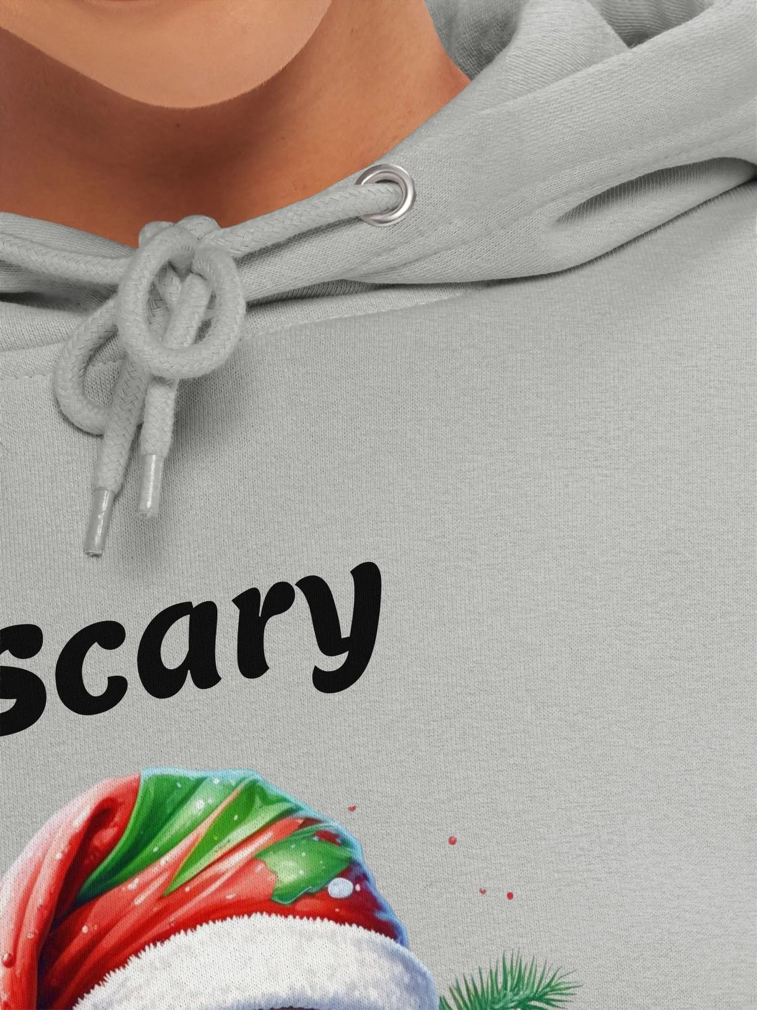 Festive Skull Santa Hoodie product image (7)