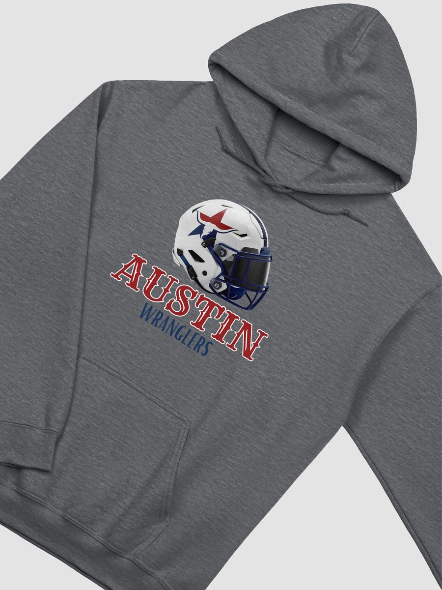Austin Wranglers Helmet Hoodie by Gildan product image (9)