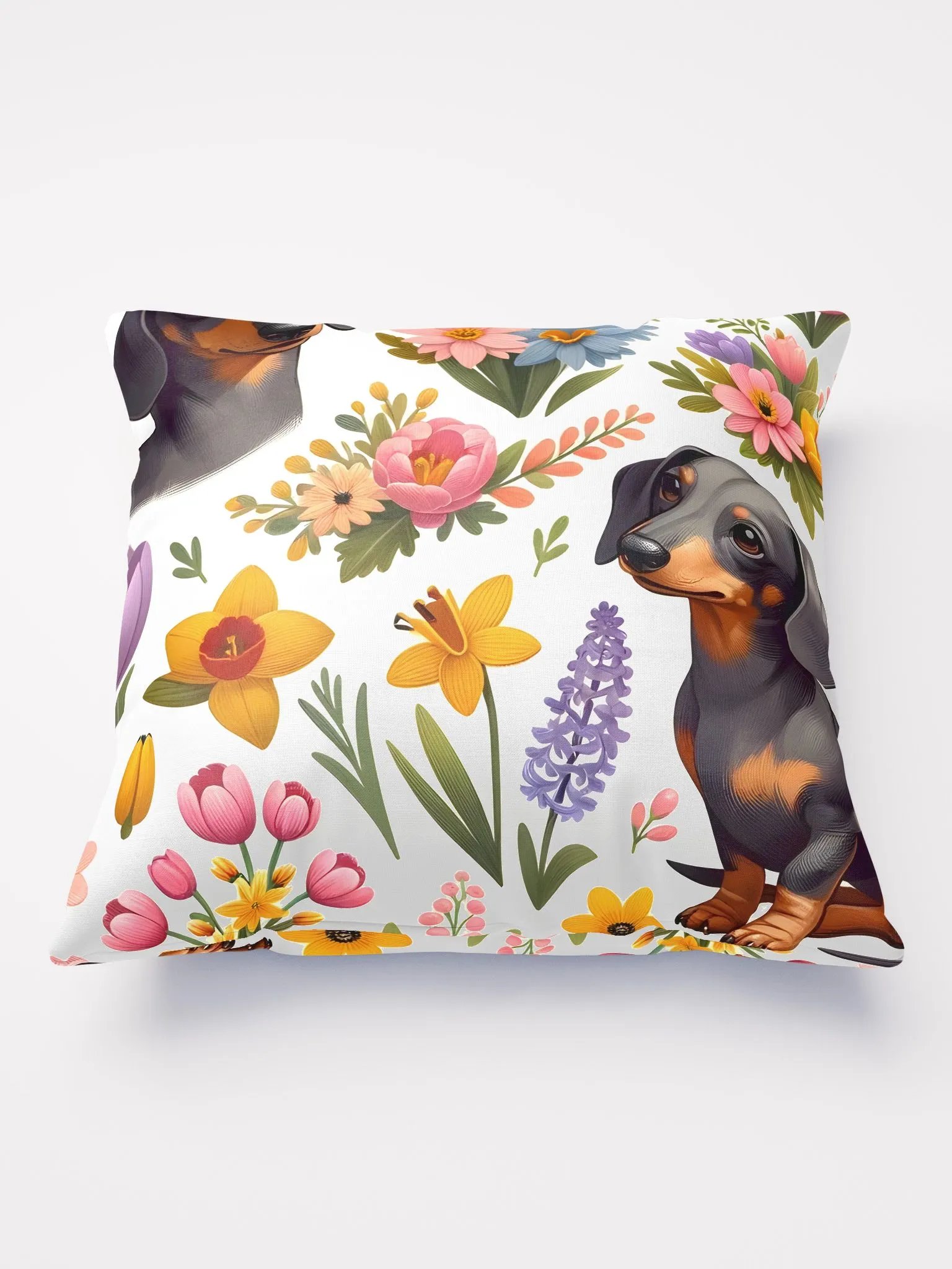 Springtime Sausage Dogs: Dachshunds & Blooms product image (1)