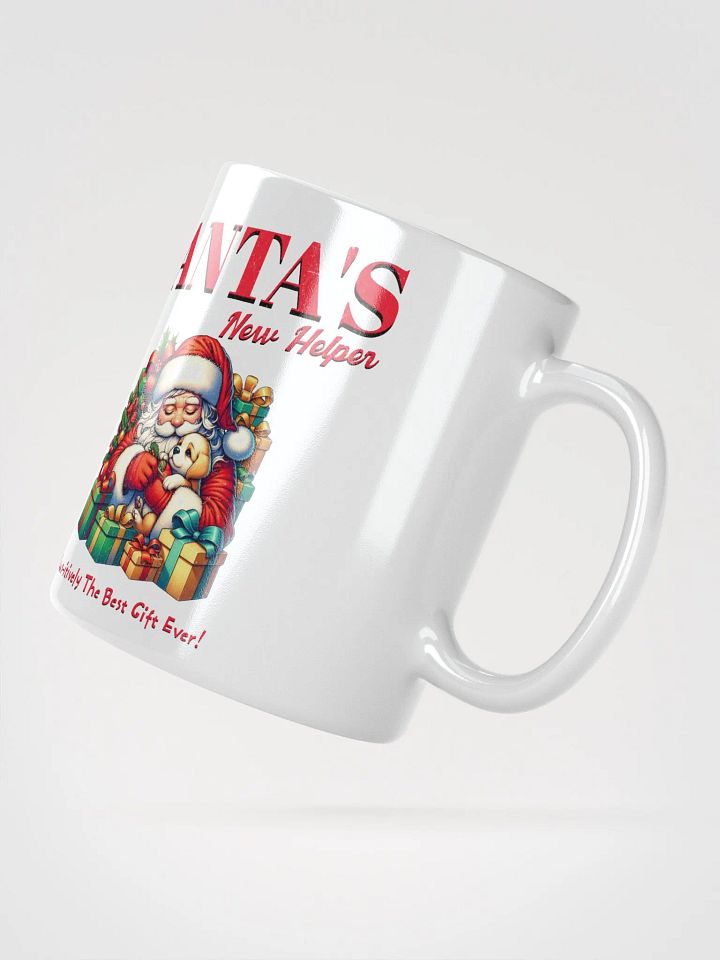Santa's New Helper - Dog Lovers White Mug product image (6)