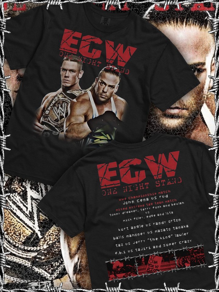 ECW One Night Stand Black Shirt product image (1)