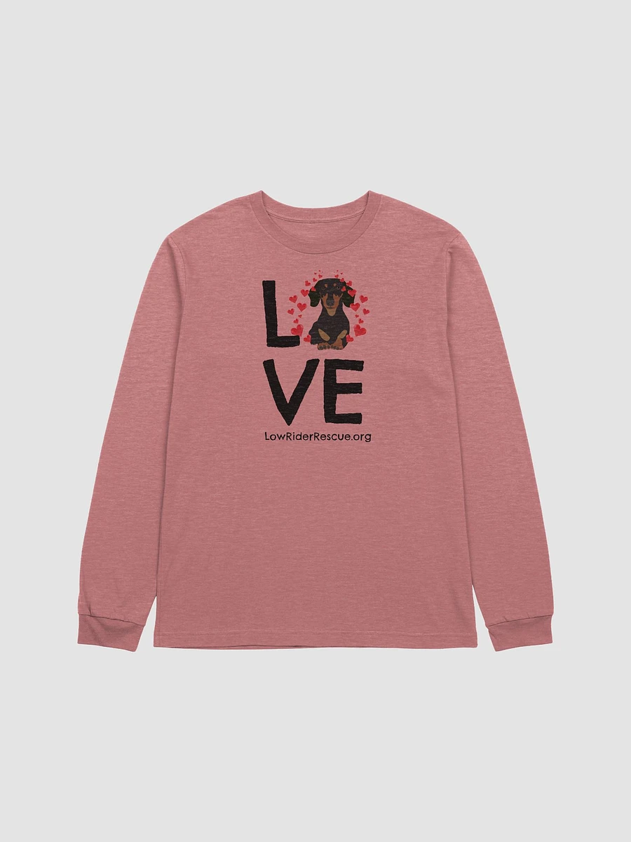 Dachshund Love - Valentine Long Sleeve Soft T product image (14)