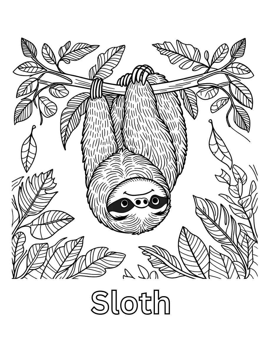 Wild Wonders: American Animals Coloring Book PDF product image (7)
