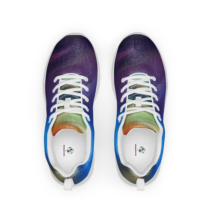Chromatic Swirl Men's Athletic Shoes product image (1)