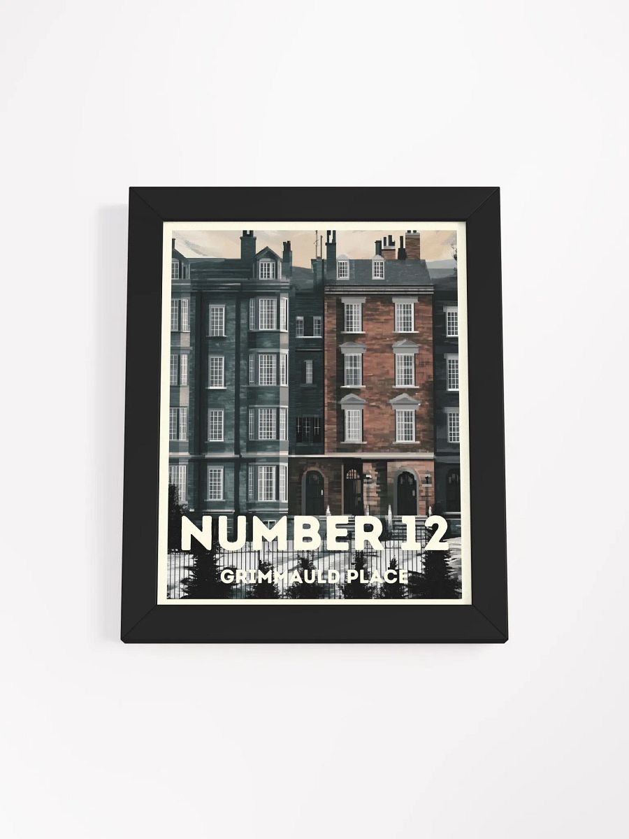 Grimmauld Place Vintage Travel Poster product image (1)