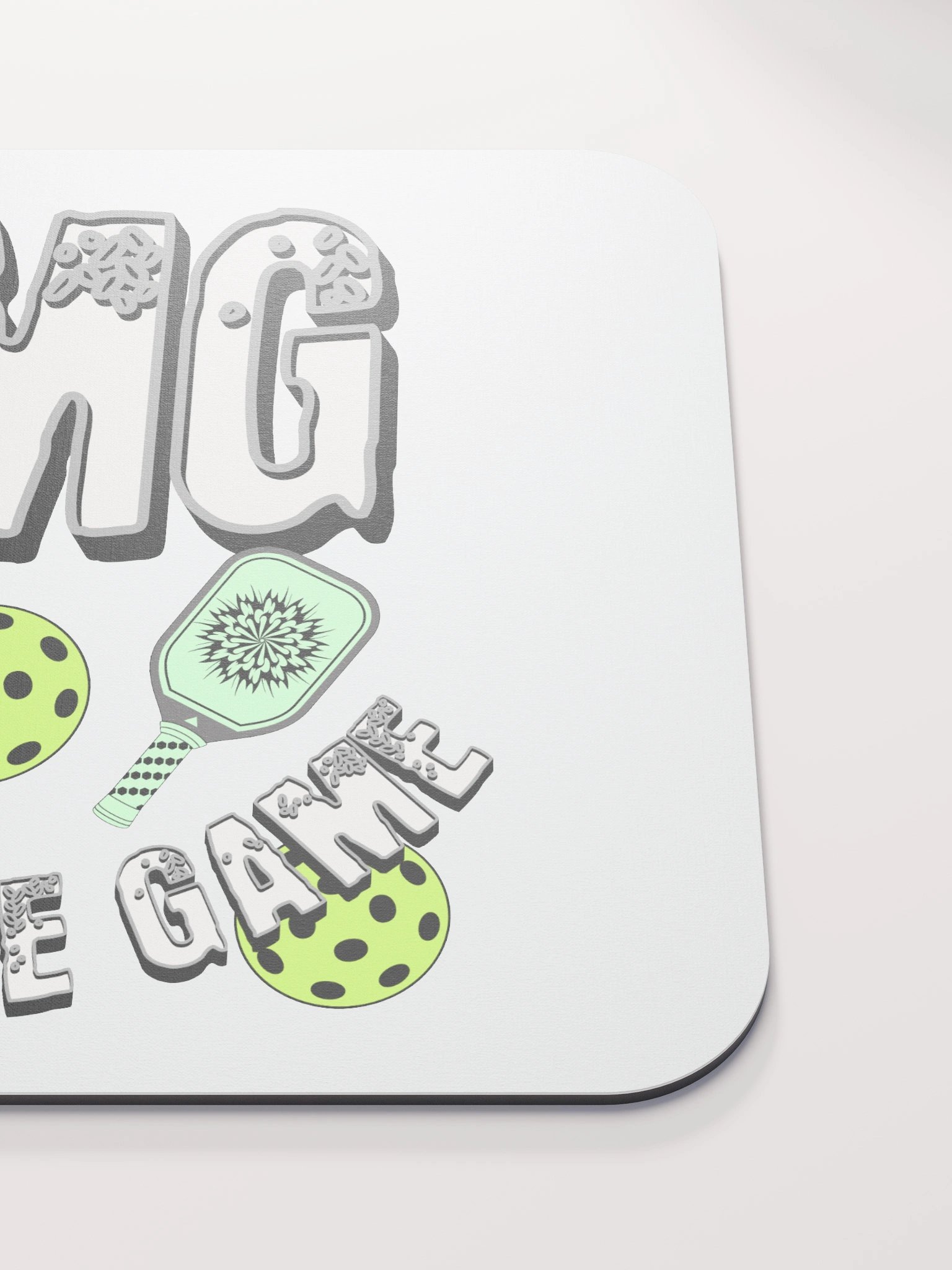 OMG One More Game Pickleball Block Fun Mouse Pad product image (5)