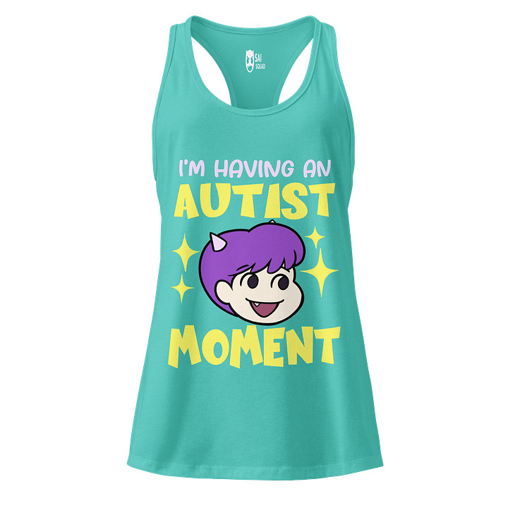 I'm Having An Autist Moment Racerback Tank product image (13)