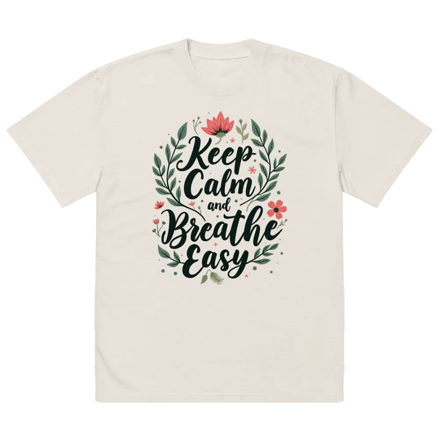 Keep Calm and Breathe Easy Design product image (3)