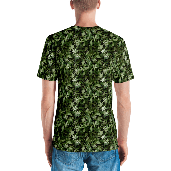 DARK GREEN CAMO PATTERN T-SHIRT product image (2)