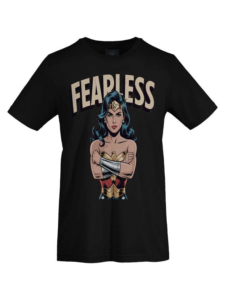Wonder Woman Fearless Stance Supersoft T-Shirt product image (1)