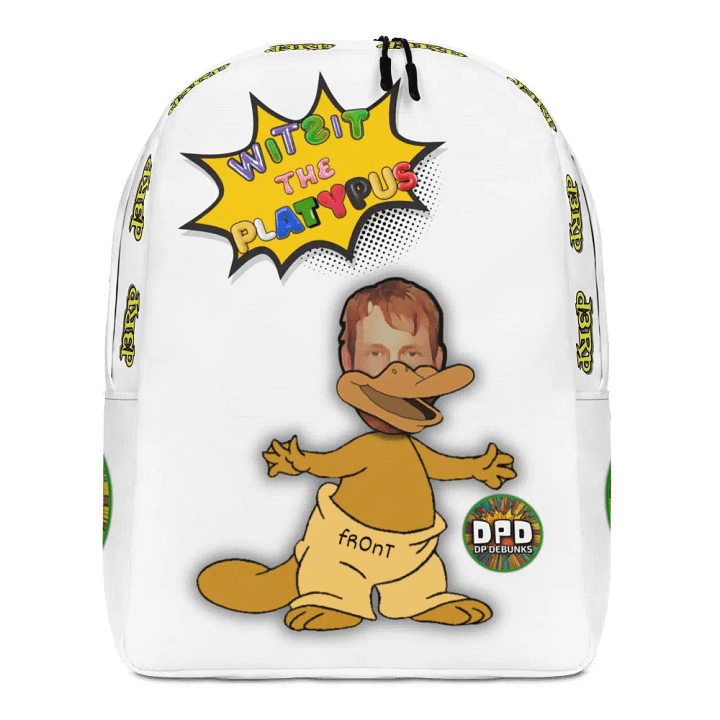 DELUXE Witsit the Platypus Backpack - ANTARCTIC EXPLORER EDITION product image (1)